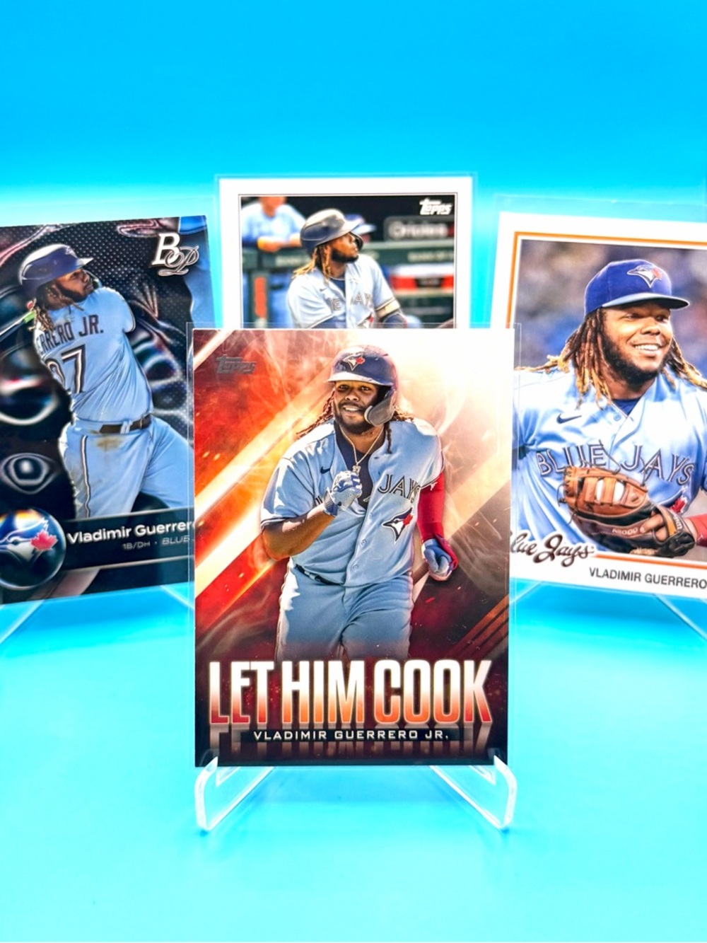 🔥Vladimir Guerrero Jr Lot! 🔥Let Him Cook + Bowman Platinum Refractor! 🤩